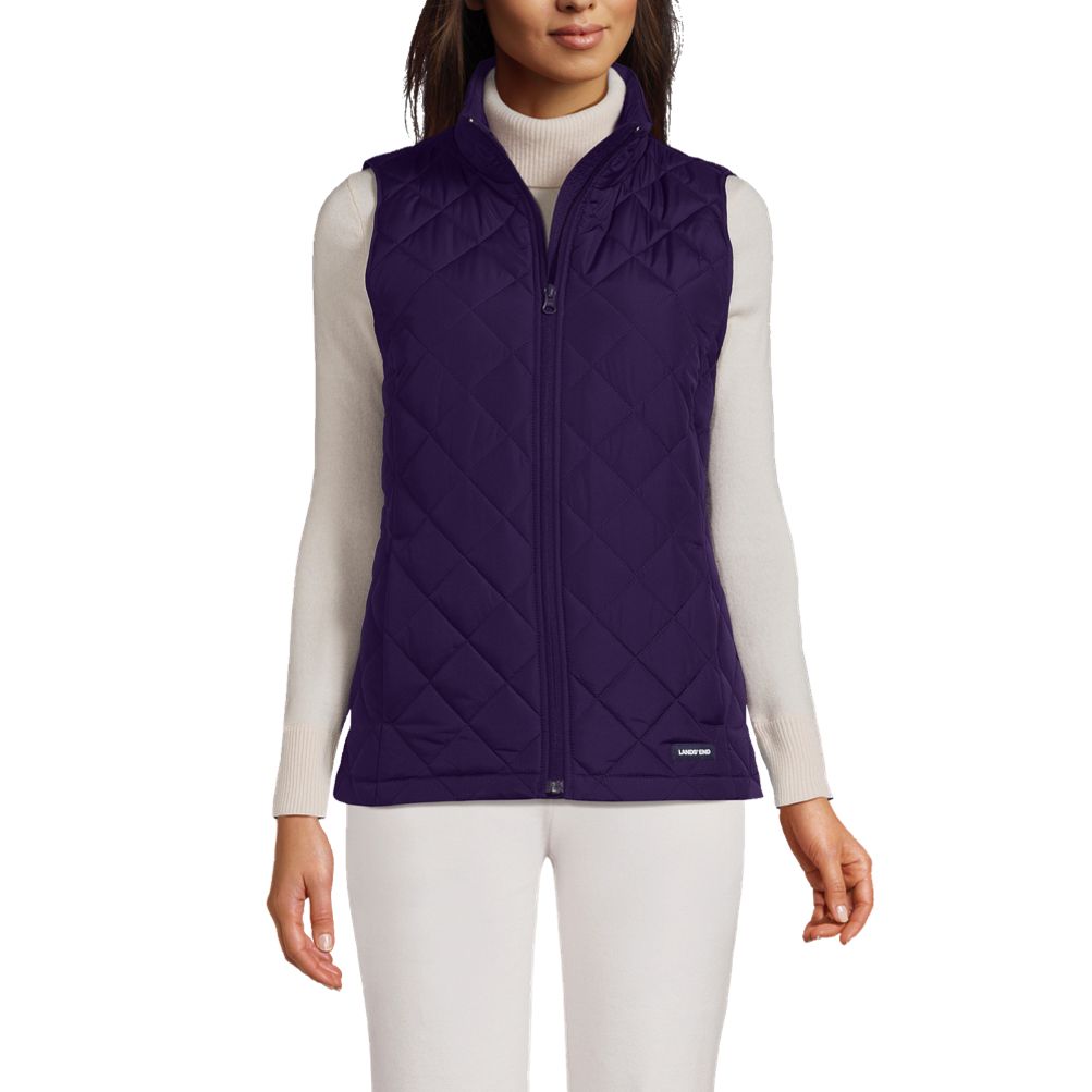 Lands end hot sale long vest