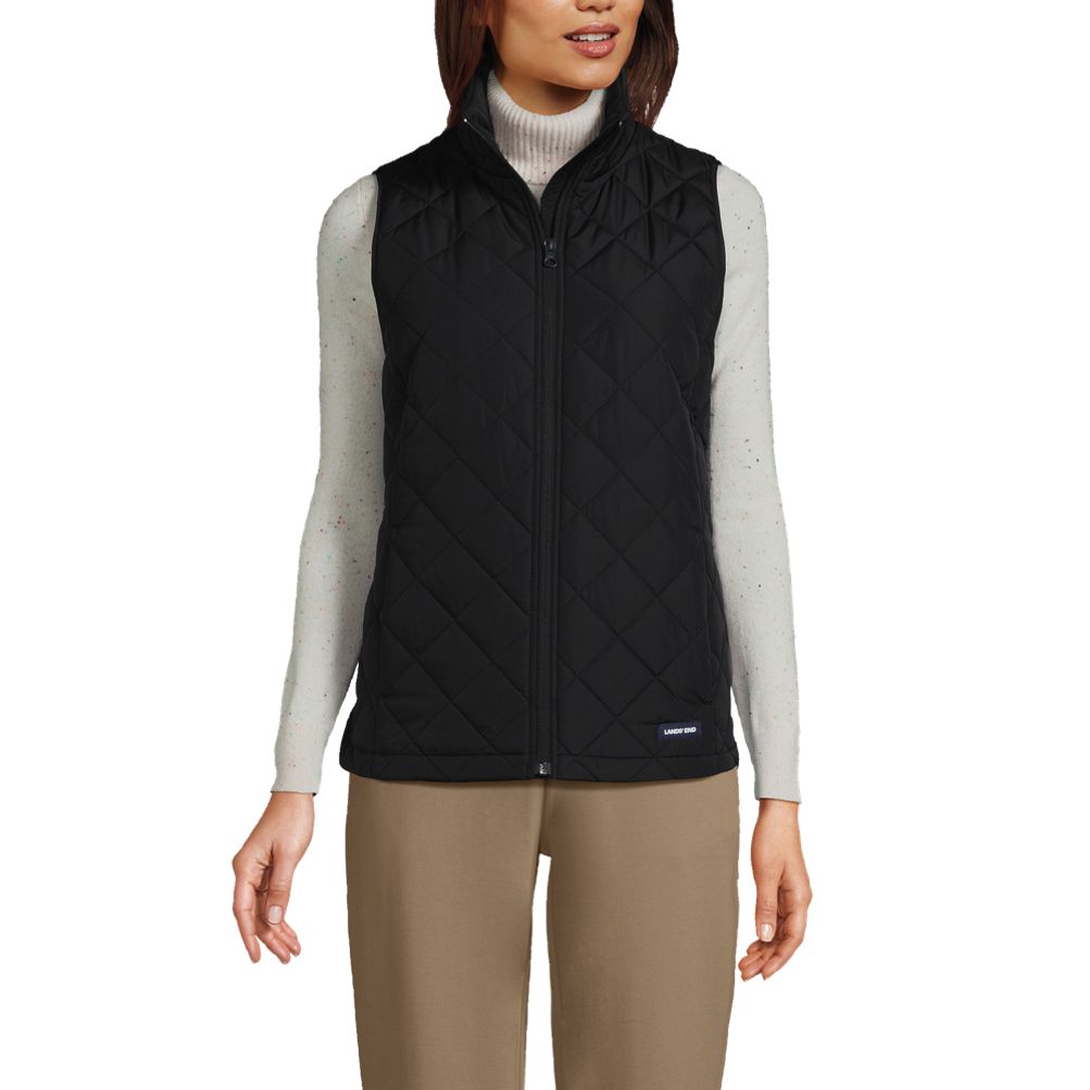 Lands end long sales vest