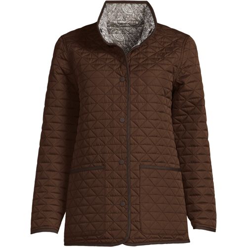 Women's Insulated Reversible Barn Jacket | Lands' End