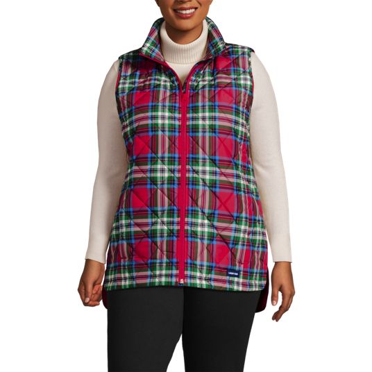 Lands end plus size vest store