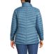 Women's Plus Size Wanderweight Ultralight Packable Chevron Quilted Down Jacket, Back