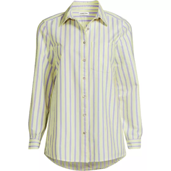 Women's Plus Size Oxford Shirt - primary