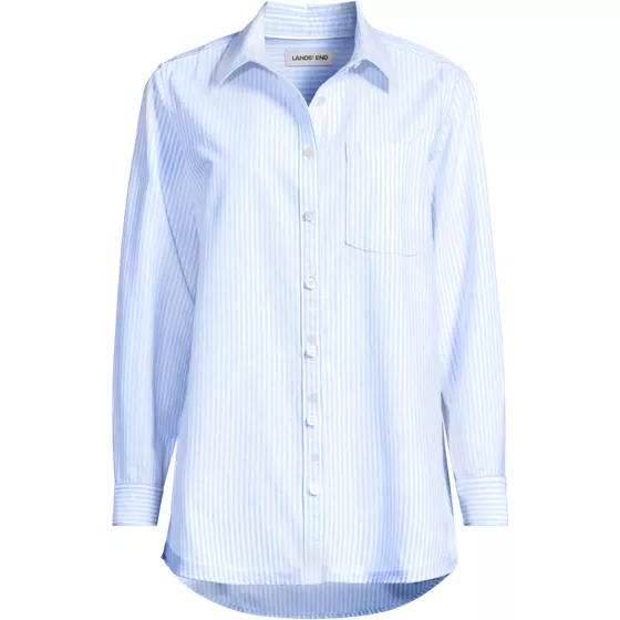 Women's Plus Size Oxford Shirt - primary