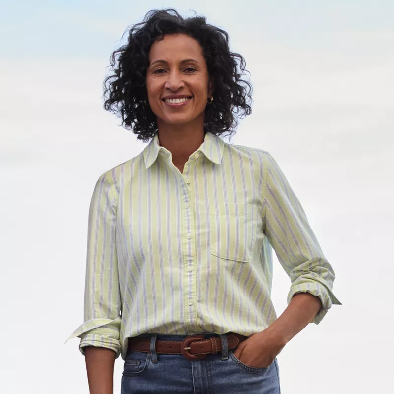 Women's Oxford Shirt, alternative image