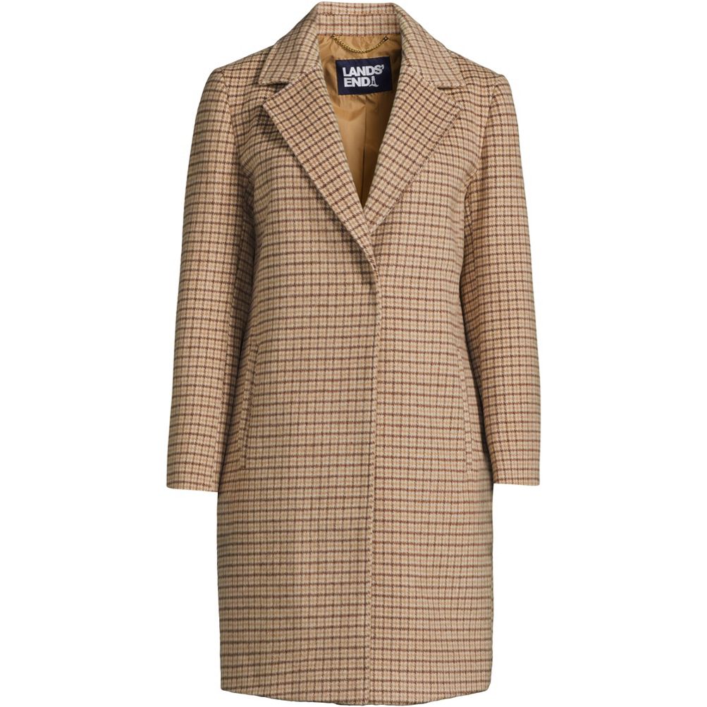 Lands end cheap womens wool coats