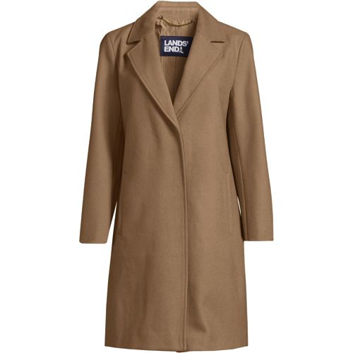 Lands end 2025 camel coat