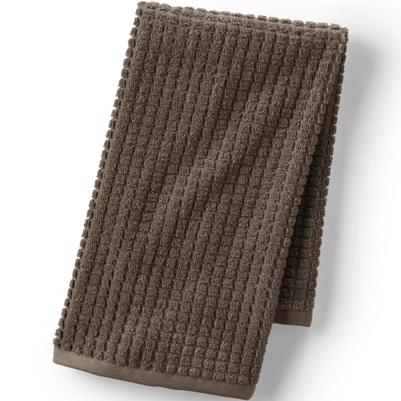Cotton Waffle Hand Towel, Front