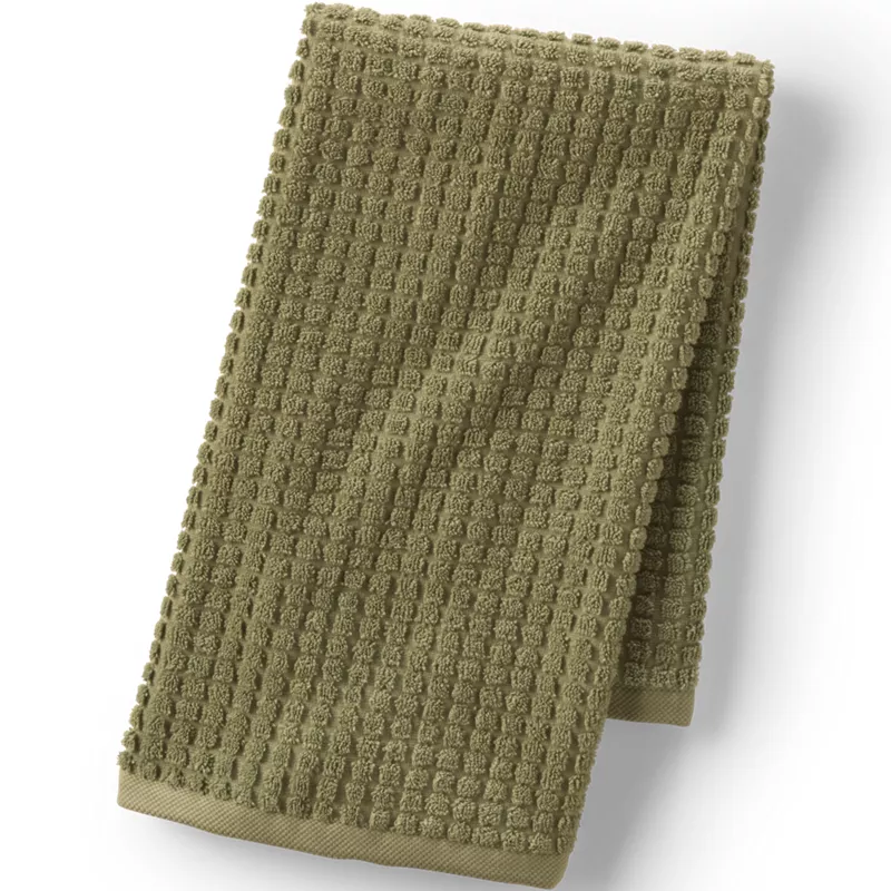 Cotton Waffle Hand Towel, Front