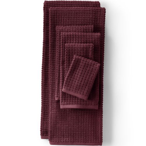 Cotton Waffle Towel 6-Piece Set | Lands' End