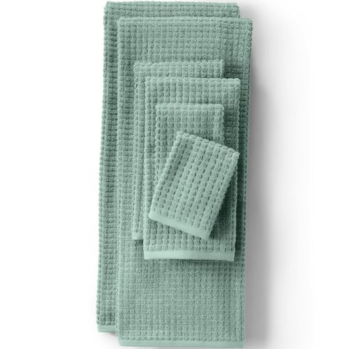 Frogs Forest Green Waffle Weave Kitchen Towel - Napkins2go