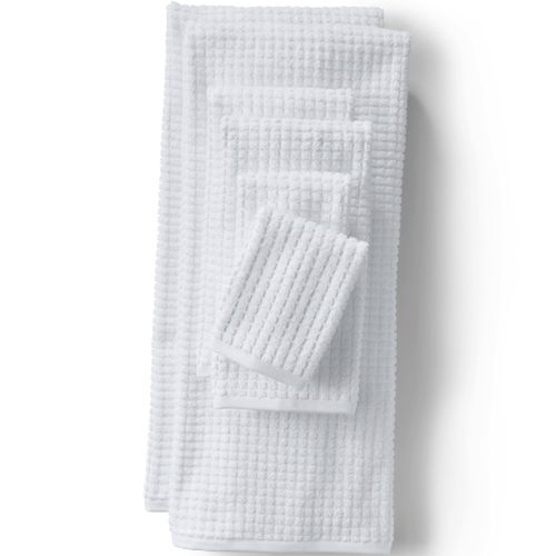 Cannon 4-Piece White Cotton Quick Dry Hand Towel (Shear Bliss) | CANCAN204210