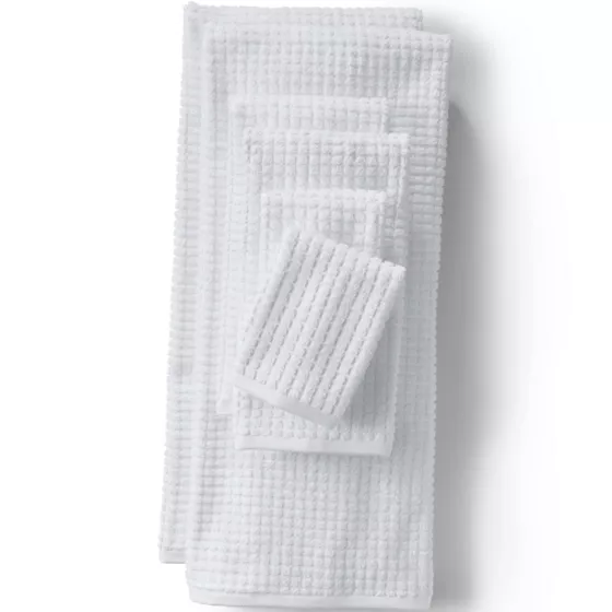 Cotton Waffle Towel 6-Piece Set - primary