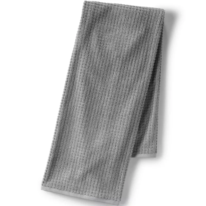 Cotton Waffle Bath Towel, Front