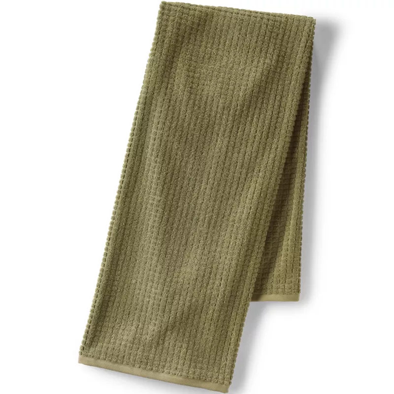 Cotton Waffle Bath Towel, Front