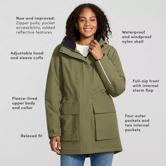 Women's Plus Size Squall Waterproof Insulated Parka - primary