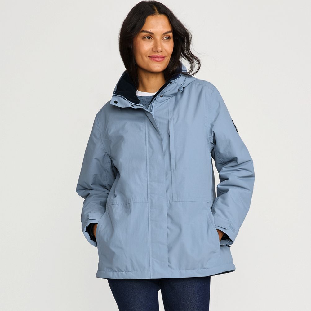 Lands end women's insulated squall parka best sale