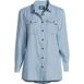 Women's Indigo Tencel Heritage Long Sleeve Shirt, Front