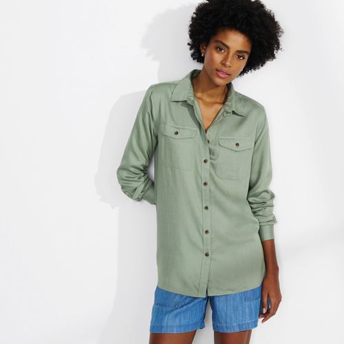 Womens button hotsell up dress shirts