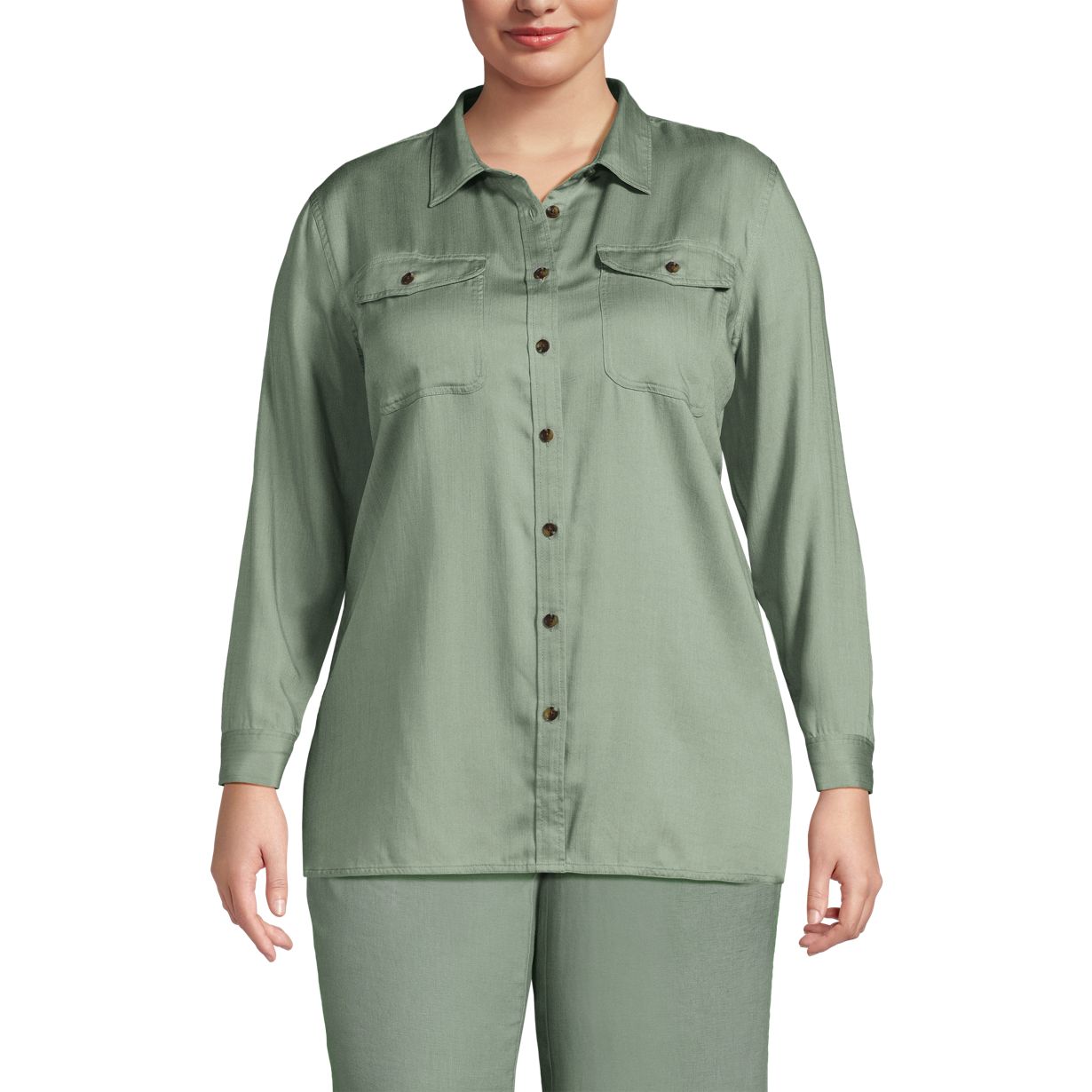 Women's Indigo TENCEL™ Fiber Shirt