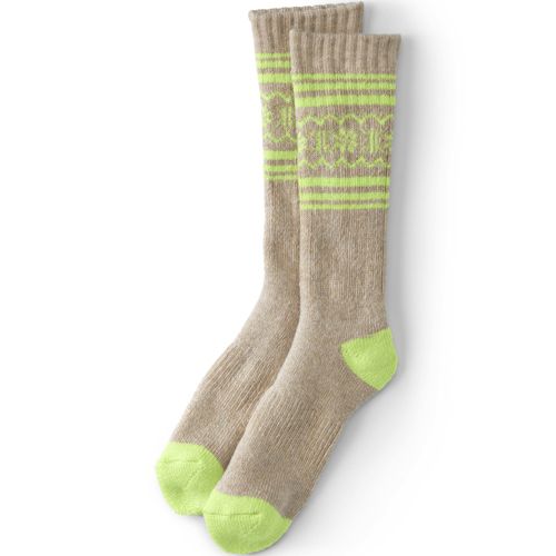 MukLuks Men's slipper Cabin socks Multi-colored Size L/XL
