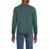 Men's Fine Gauge Cotton V Neck Sweater, Back