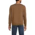 Men's Fine Gauge Cotton V Neck Sweater, Back
