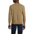 Men's Fine Gauge Cotton V Neck Sweater, Back