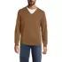 Men's Fine Gauge Cotton V Neck Sweater, Front