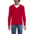 Men's Fine Gauge Cotton V Neck Sweater, Front