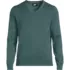 Men's Fine Gauge Cotton V Neck Sweater, Front