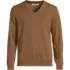 Men's Fine Gauge Cotton V Neck Sweater, Front