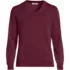 Men's Fine Gauge Cotton V-neck Sweater, Front
