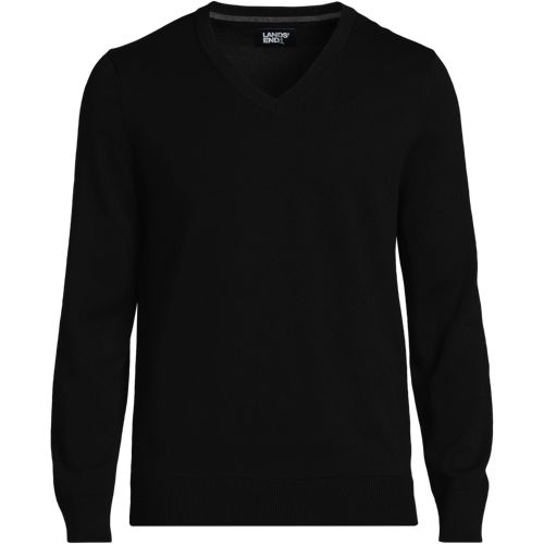 mens black dress sweater Relaxed Polo Sweater main image 0