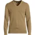 Men's Fine Gauge Cotton V Neck Sweater, Front