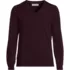 Men's Fine Gauge Cotton V-neck Sweater, Front