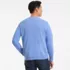 Men's Fine Gauge Cotton V Neck Sweater, Back