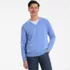 Men's Fine Gauge Cotton V Neck Sweater, Front