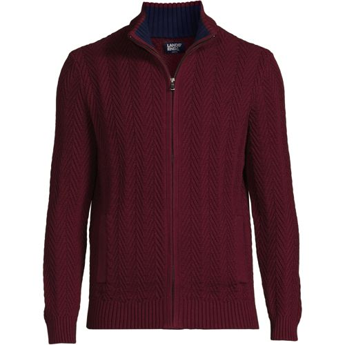 Lands end clearance mens cardigan sweaters