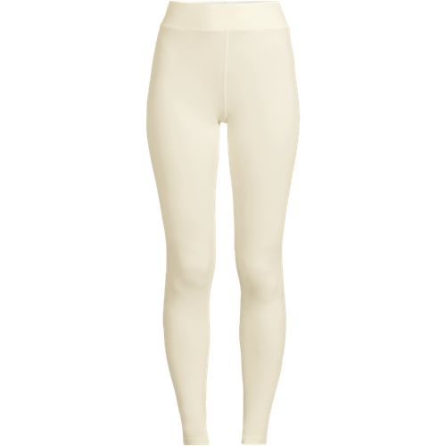 Cosy Thermaskin Thermal Long Johns, Women, size: 1X, plus, Ivory, Spandex/Poly-blend, by Lands' End