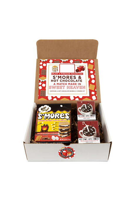 S'mores and Hot Chocolate 3 Piece Kit with Custom Logo Mailer Box