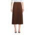 Women's Poly Crepe Pleated Midi Skirt, Back