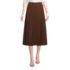 Women's Poly Crepe Pleated Midi Skirt, Front