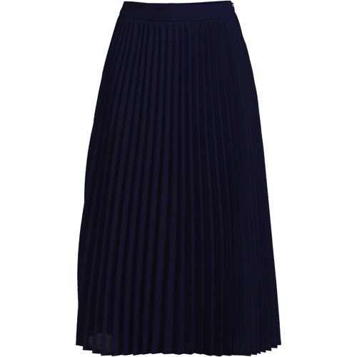Black Pleated Midi Skirt, Whistles UK