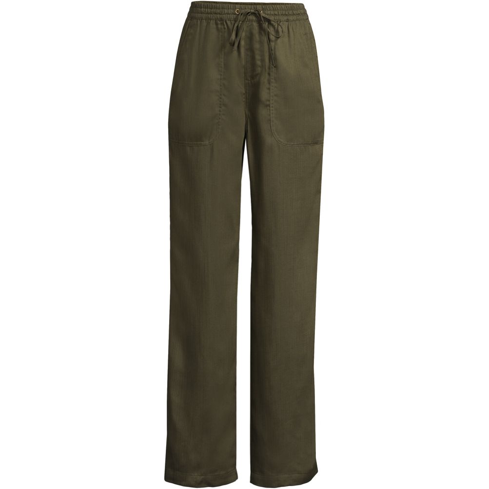 Lands end shop wide leg pants