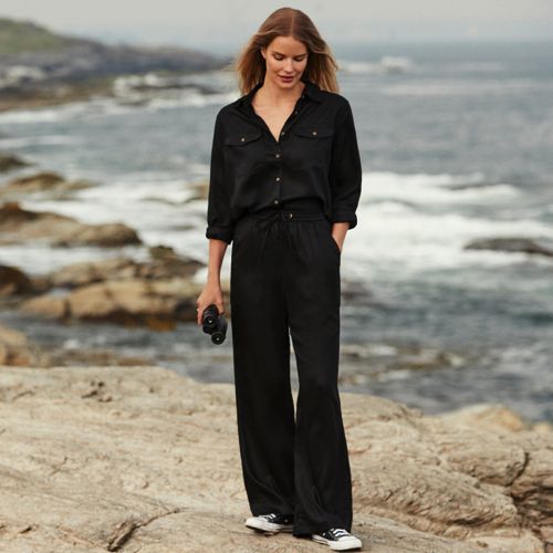 Buy Lastinch Women's Regular Fit Casual Trousers (XX-Small, Black