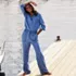 Women's TENCEL™ Fiber High Rise Wide Leg Pants, alternative image