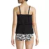 Women's Scoop Neck Tiered Tankini Swimsuit Top, Back