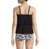 Women's Scoop Neck Tiered Tankini Swimsuit Top, Back