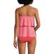 Women's Scoop Neck Tiered Tankini Swimsuit Top, Back