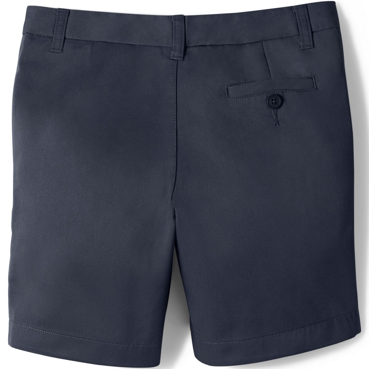 School Uniform Kamehameha Girls Blend Plain Front Chino Short